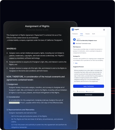Contract query feature